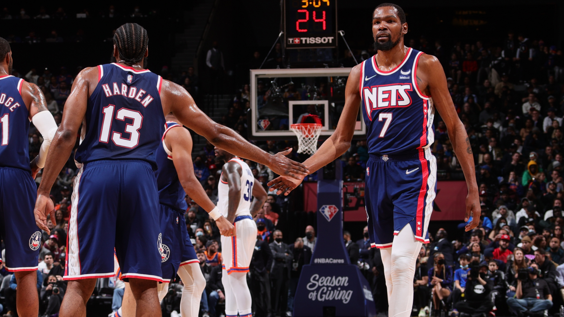 火箭险胜篮网,锡安刷新纪录 火箭险胜篮网,锡安刷新纪录